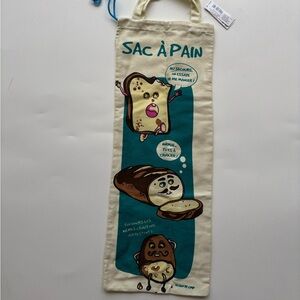 Baguette Bread bag for French bread sack a pan bag